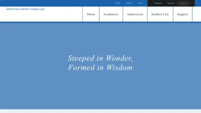 Screenshot preview of wyomingcatholic.edu