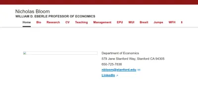 Screenshot preview of nbloom.people.stanford.edu