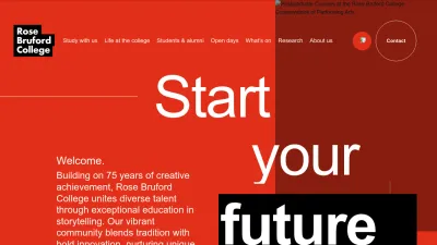 Screenshot preview of bruford.ac.uk