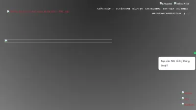 Screenshot preview of siu.edu.vn