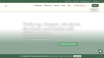 Screenshot preview of seedbed.com