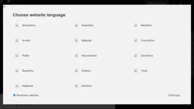 Screenshot preview of sip.si