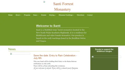 Screenshot preview of santifm.org