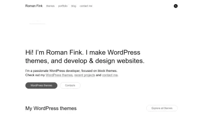 Screenshot preview of romanfink.com