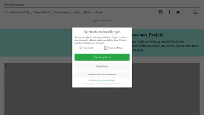 Screenshot preview of spreewild.de