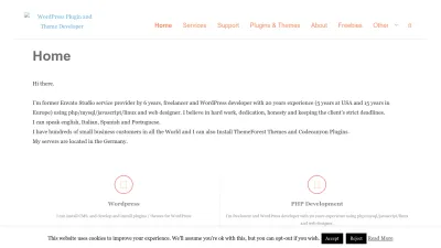 Screenshot preview of billminozzi.com