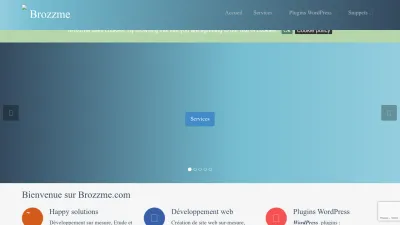 Screenshot preview of brozzme.com