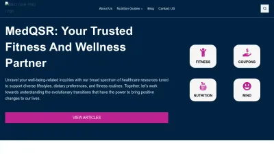 Screenshot preview of medqsr.org