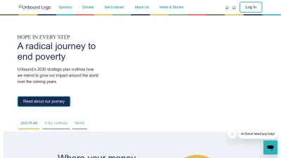 Screenshot preview of unbound.org