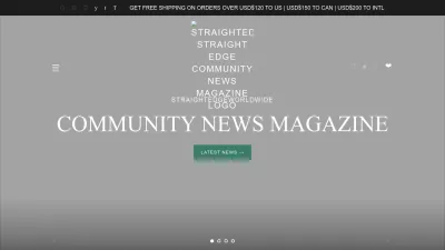 Screenshot preview of straightedgeworldwide.com