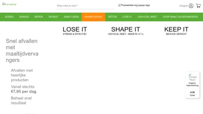 Screenshot preview of formafast.nl