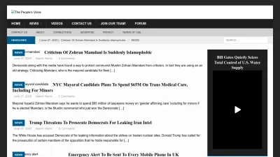 Screenshot preview of thepeoplesvoice.tv
