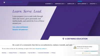 Screenshot preview of loras.edu
