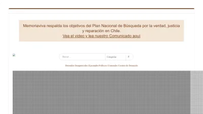 Screenshot preview of memoriaviva.com
