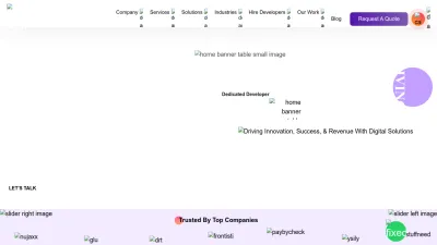 Screenshot preview of nimbleappgenie.com