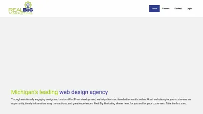 Screenshot preview of realbigmarketing.com