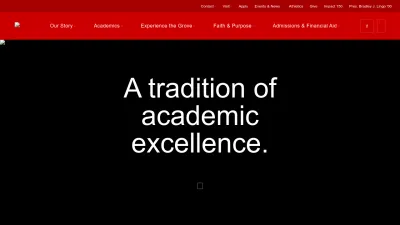 Screenshot preview of gcc.edu