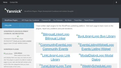 Screenshot preview of ylefebvre.github.io