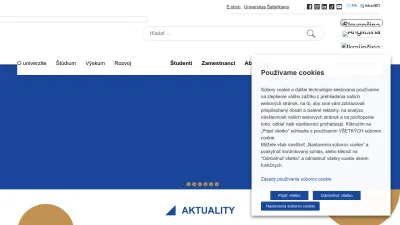 Screenshot preview of upjs.sk