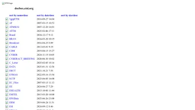 Screenshot preview of docbox.etsi.org