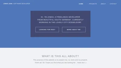 Screenshot preview of jonasjohn.de