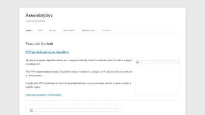 Screenshot preview of assemblysys.com