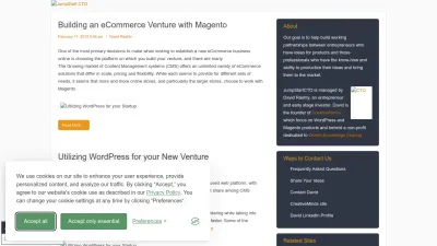Screenshot preview of jumpstartcto.com