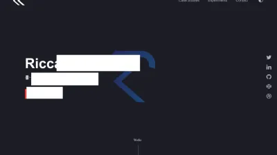 Screenshot preview of riccardozanutta.com