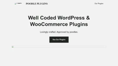 Screenshot preview of poodleplugins.com