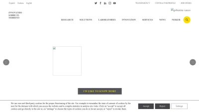 Screenshot preview of neiker.eus