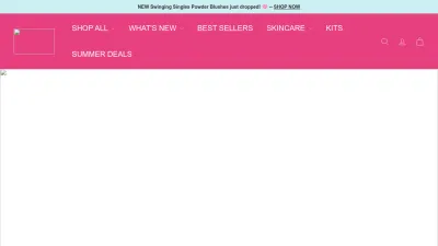 Screenshot preview of thebalm.com