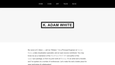 Screenshot preview of kadamwhite.com