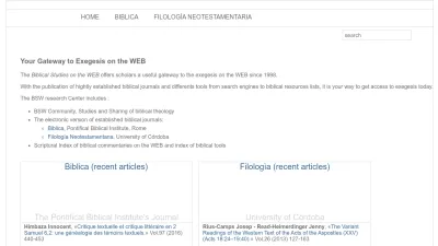 Screenshot preview of bsw.org