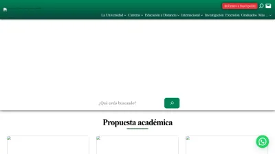 Screenshot preview of usal.edu.ar