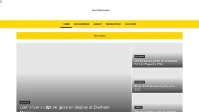 Screenshot preview of aboutmanchester.co.uk
