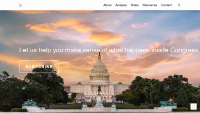 Screenshot preview of legislativeprocedure.com