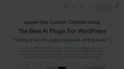 Screenshot preview of wpaicopilot.com