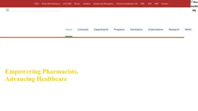 Screenshot preview of acu.edu.in