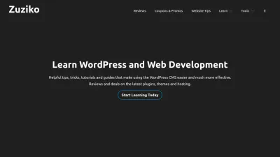 Screenshot preview of zuziko.com