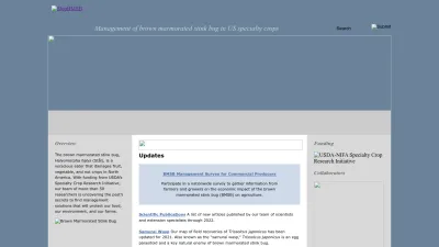 Screenshot preview of stopbmsb.org