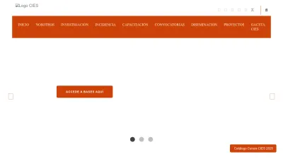 Screenshot preview of cies.org.pe