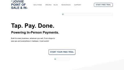 Screenshot preview of jovvie.com