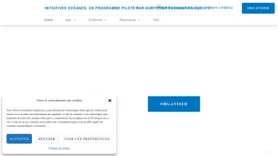 Screenshot preview of initiativesoceanes.org