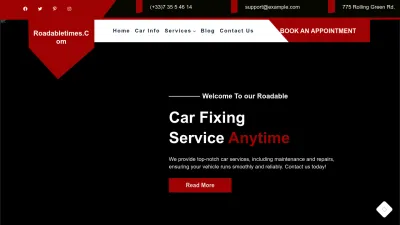 Screenshot preview of roadabletimes.com