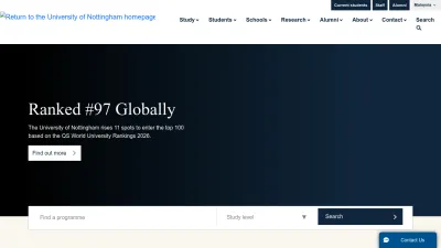 Screenshot preview of nottingham.edu.my