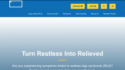 Screenshot preview of rls.org
