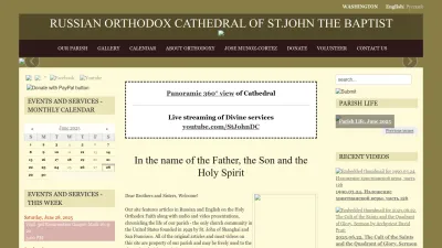 Screenshot preview of stjohndc.org