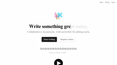 Screenshot preview of lex.page