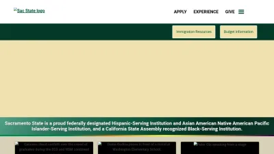 Screenshot preview of csus.edu