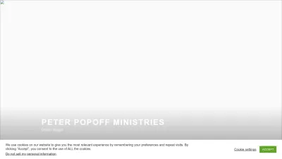 Screenshot preview of peterpopoff.org
